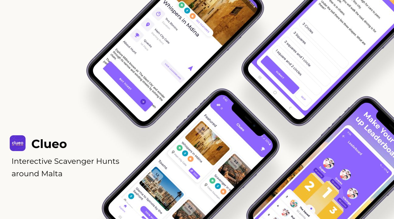 scavenger hunt app design malta